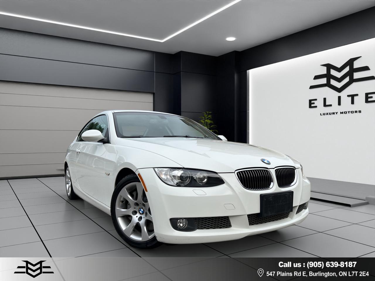 2007 BMW 3 Series 335I COUPE - ONE OWNER - 6-SPEED - LOW KMS !!! Photo