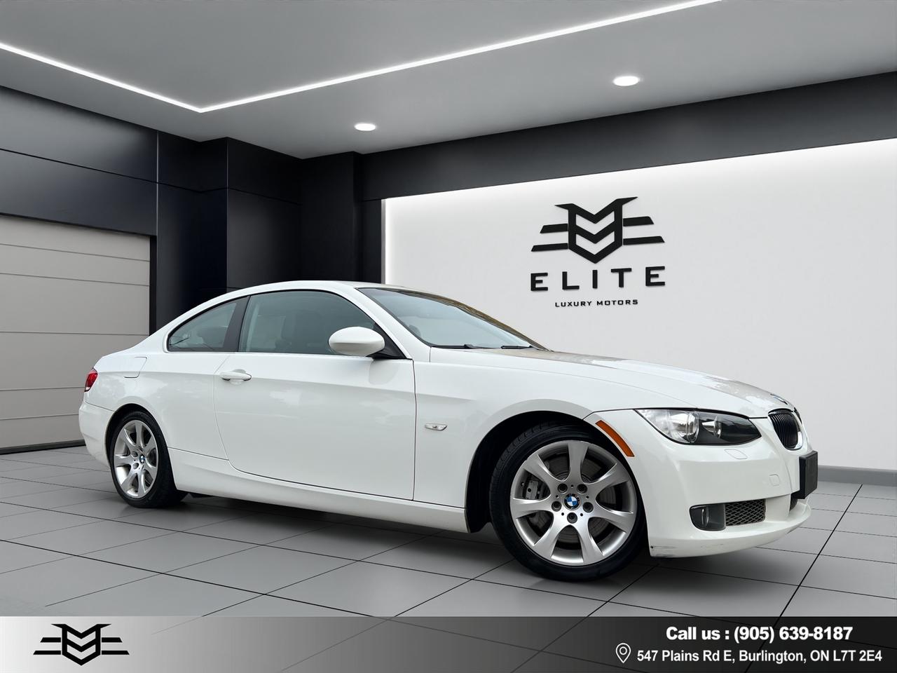 2007 BMW 3 Series 335I COUPE - ONE OWNER - 6-SPEED - LOW KMS !!! Photo