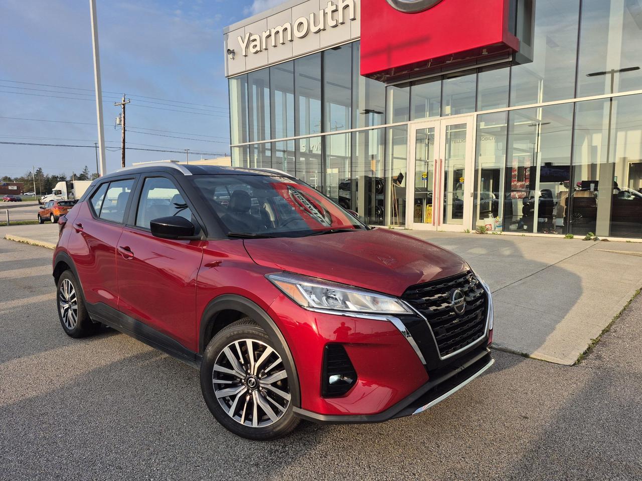 Red (Scarlet Ember) 2021 Nissan Kicks SUV / Crossover Front-Wheel Drive Continuously Variable Transmission