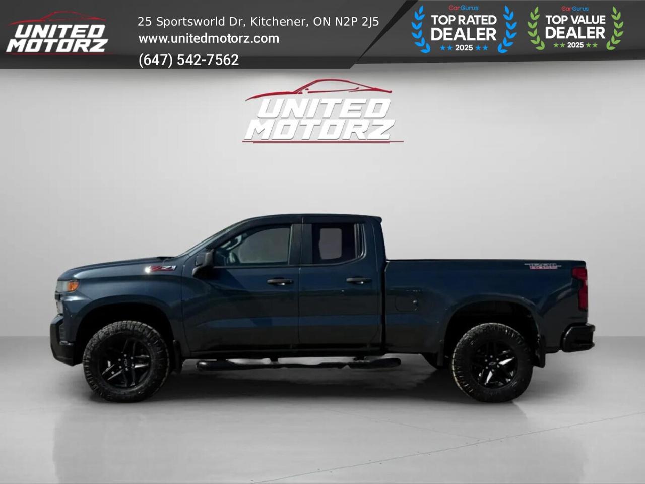 2019 Chevrolet Silverado 1500 Z71 Custom Trail Boss DOUBLE CAB 147" 4WD 5.3L~SAF Photo