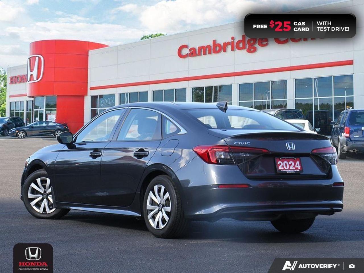 2024 Honda Civic LX-B HONDA SENSING TECHNOLOGIES | REMOTE STARTER | APPLE CARPLAY™/ANDROID AUTO™ Photo3