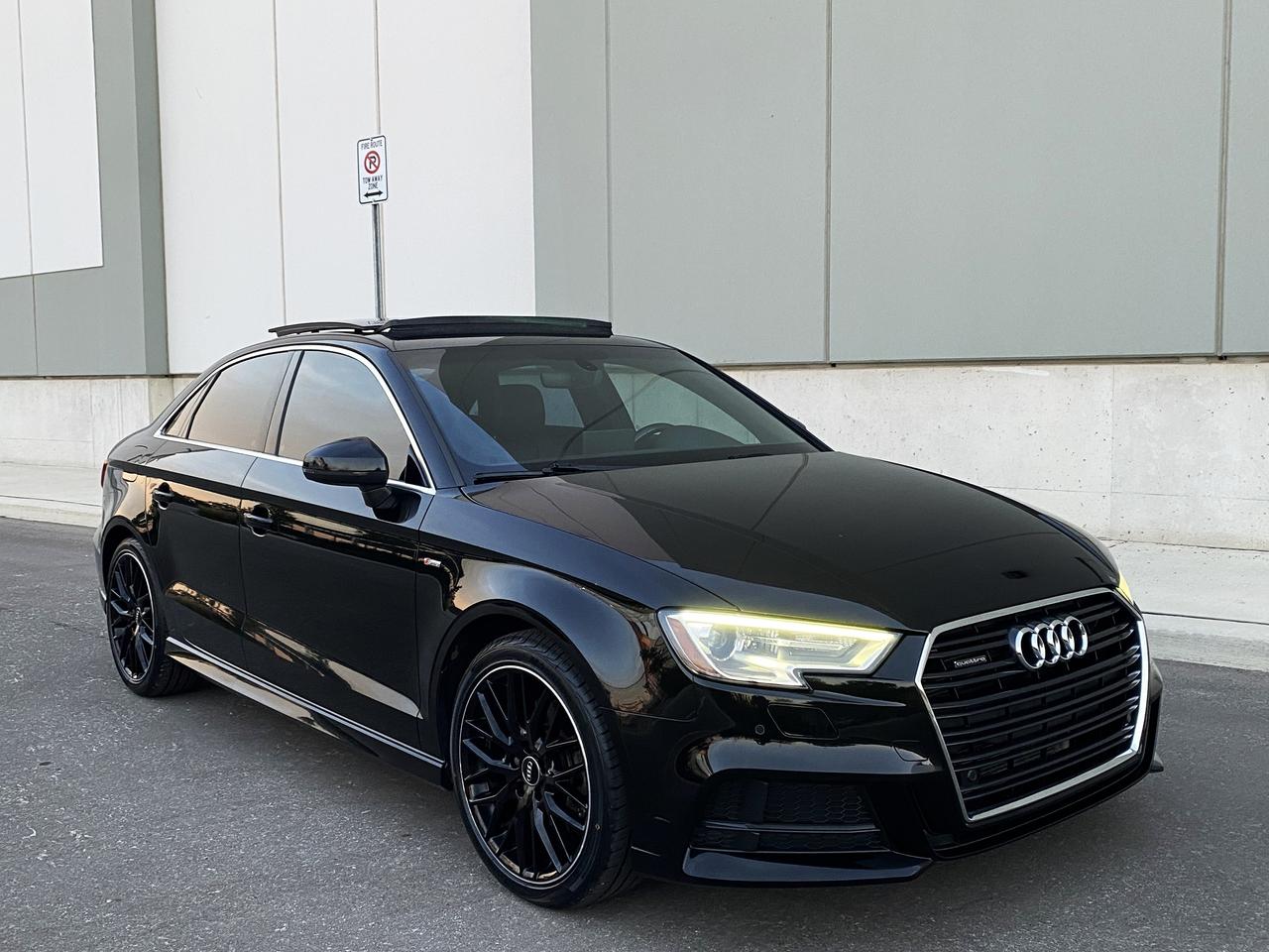2017 Audi A3 2.0T QUATTRO-S LINE SPORT PKG-NAV-CAMERA-PANO ROOF Photo