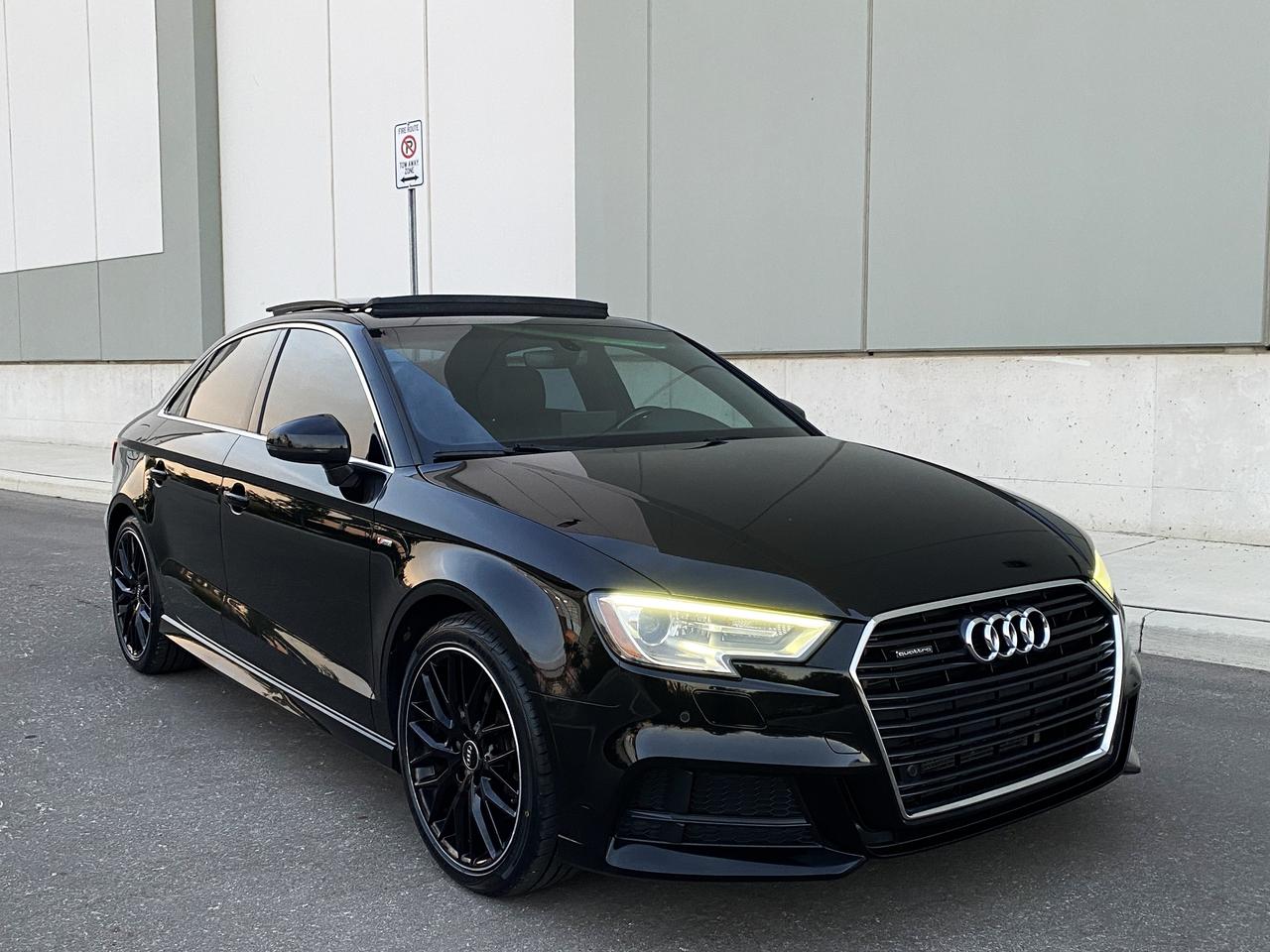 2017 Audi A3 2.0T QUATTRO-S LINE SPORT PKG-NAV-CAMERA-PANO ROOF Photo