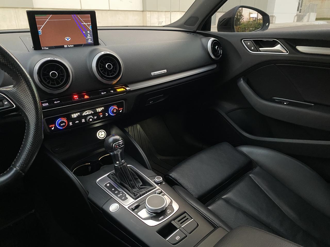 2017 Audi A3 2.0T QUATTRO-S LINE SPORT PKG-NAV-CAMERA-PANO ROOF Photo