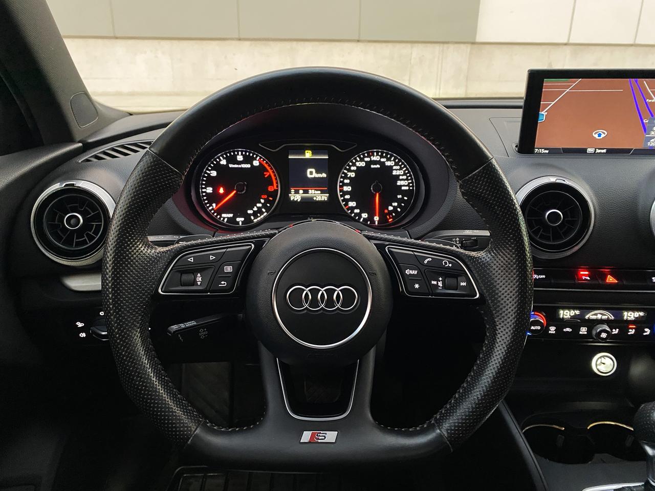 2017 Audi A3 2.0T QUATTRO-S LINE SPORT PKG-NAV-CAMERA-PANO ROOF Photo