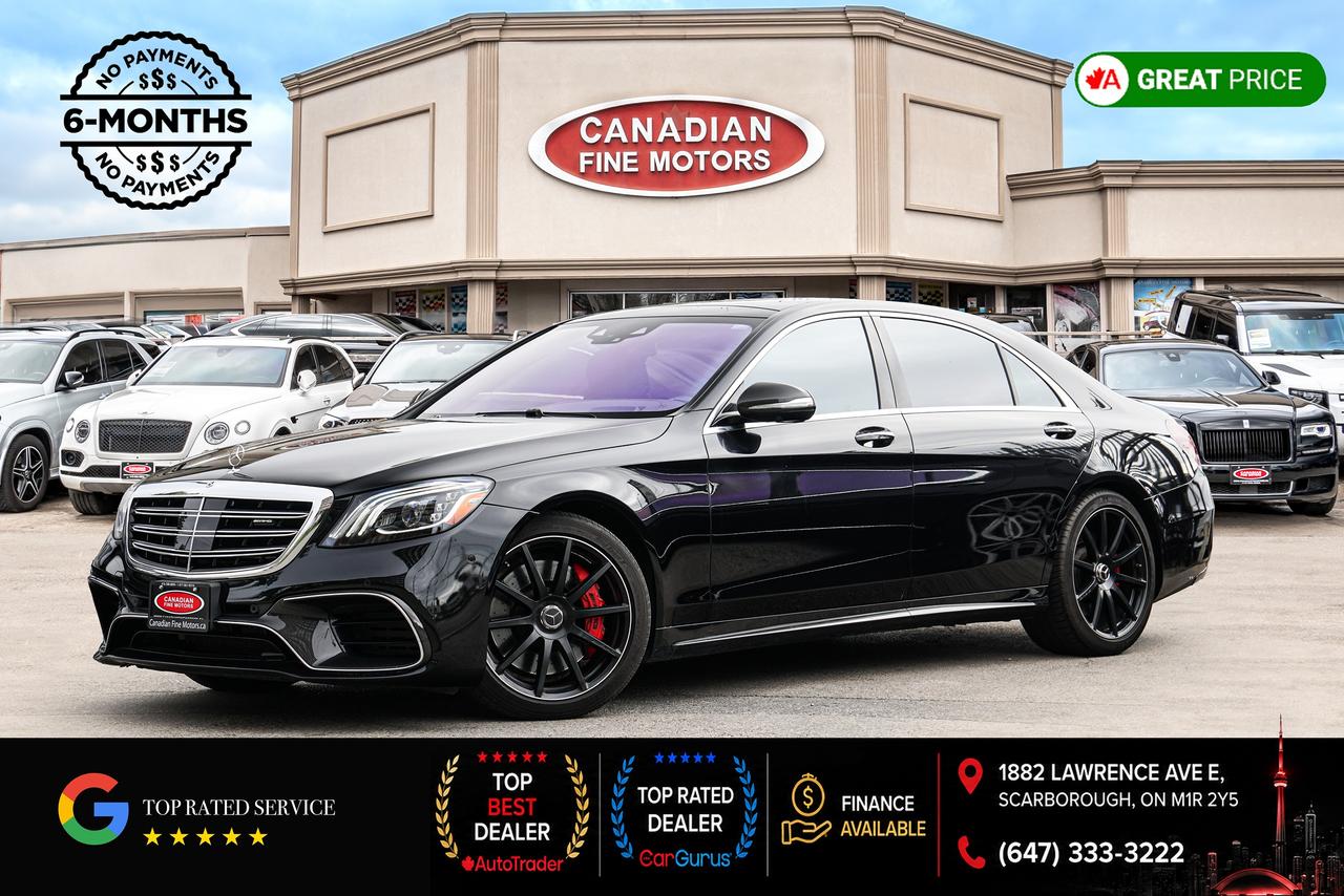Black 2020 Mercedes-Benz S-Class Sedan All-Wheel Drive Automatic