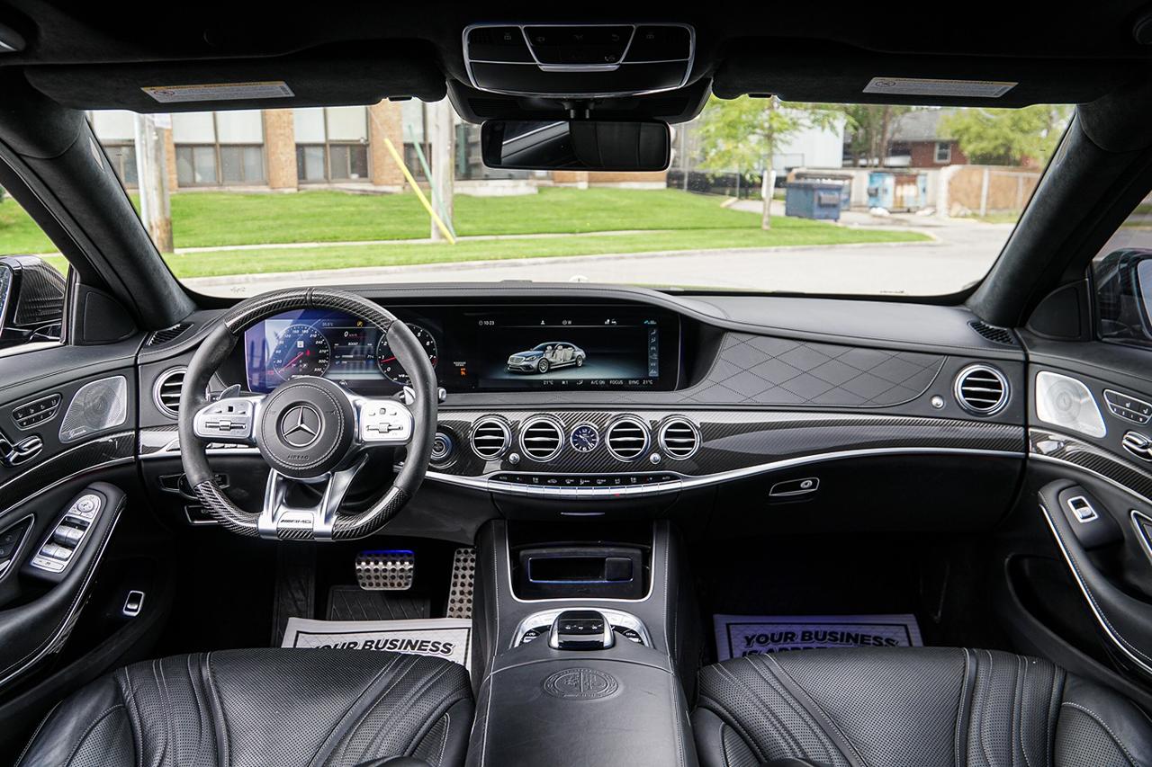 2020 Mercedes-Benz S-Class AMG S 63 4MATIC|CLEAN CARFAX|FULL CARBON|MASSAGE| Photo