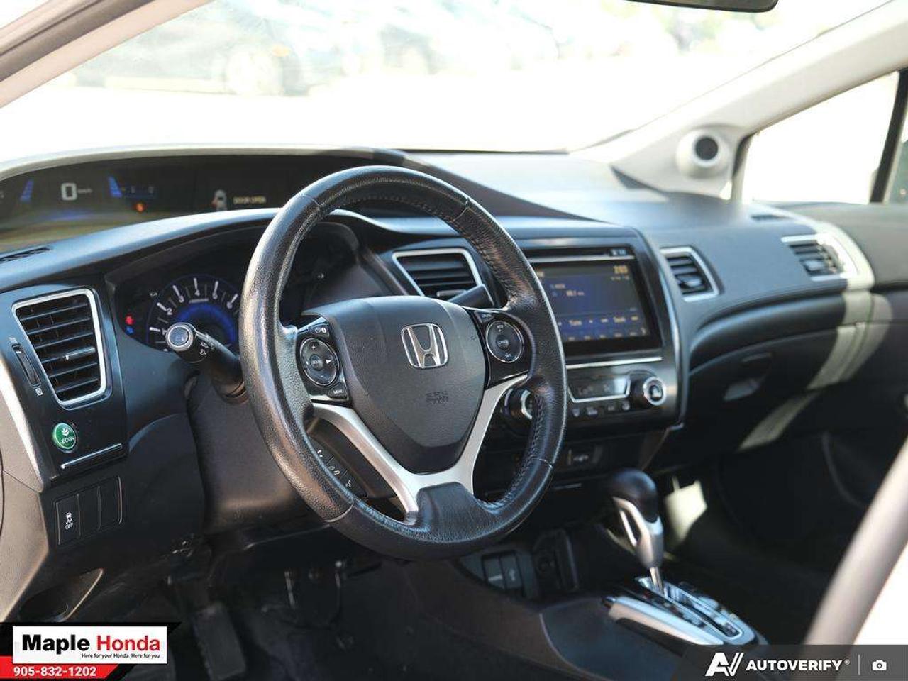 2015 Honda Civic Sunroof| Heated Seats| Honda Lane Watch| Bluetooth Photo