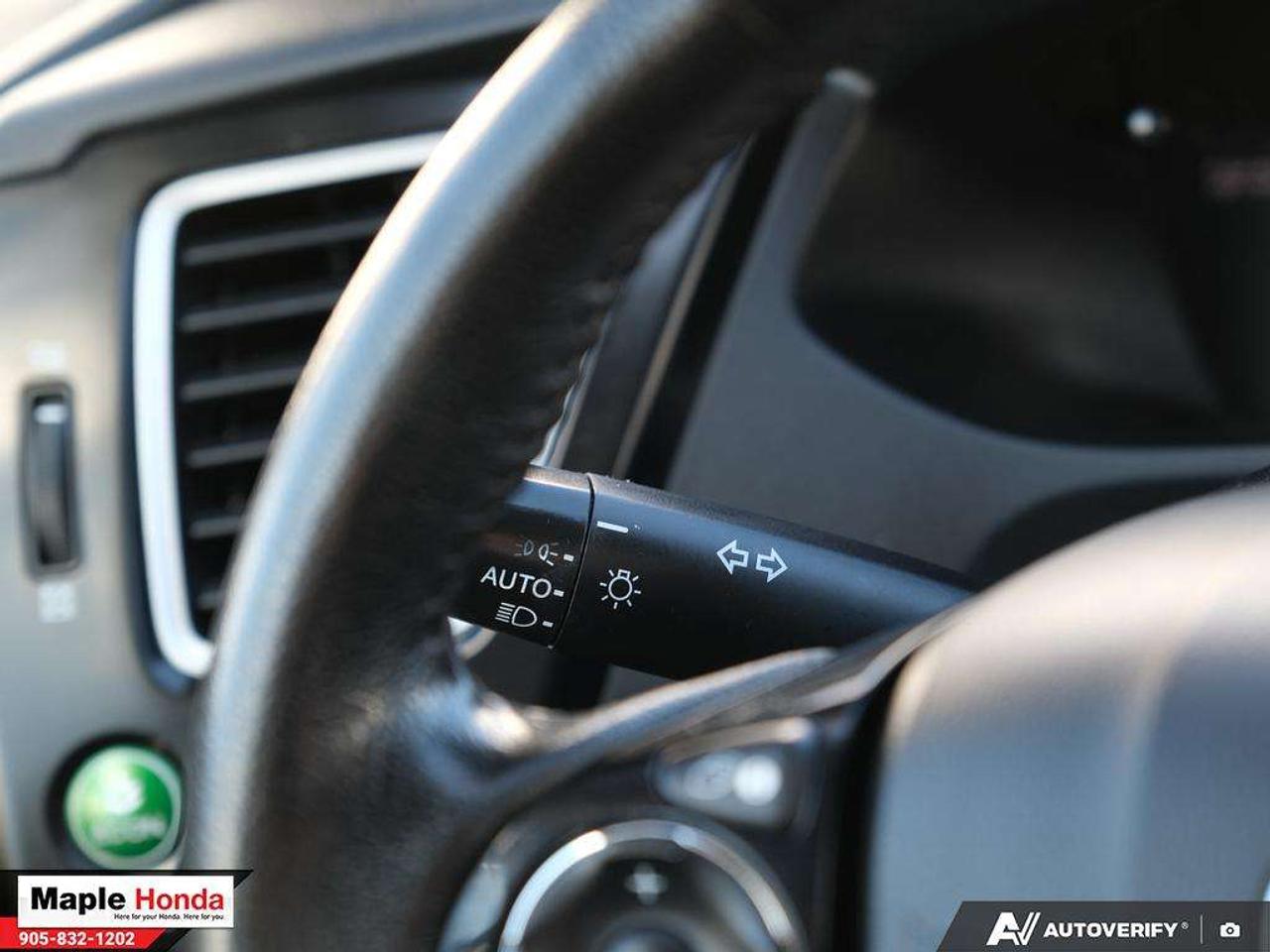 2015 Honda Civic Sunroof| Heated Seats| Honda Lane Watch| Bluetooth Photo