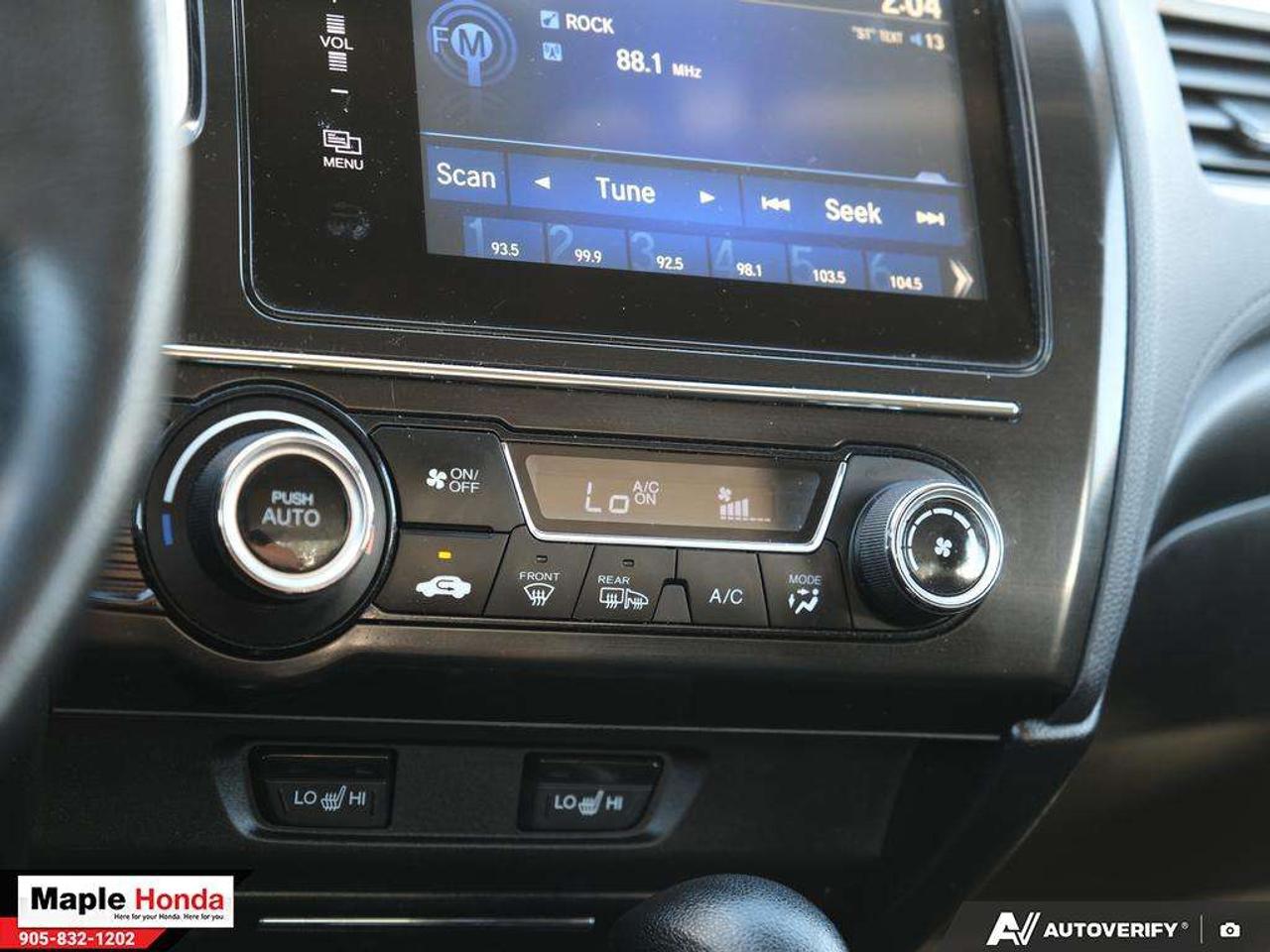 2015 Honda Civic Sunroof| Heated Seats| Honda Lane Watch| Bluetooth Photo