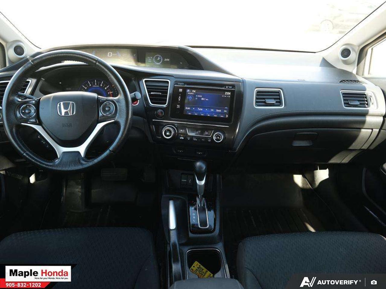 2015 Honda Civic Sunroof| Heated Seats| Honda Lane Watch| Bluetooth Photo