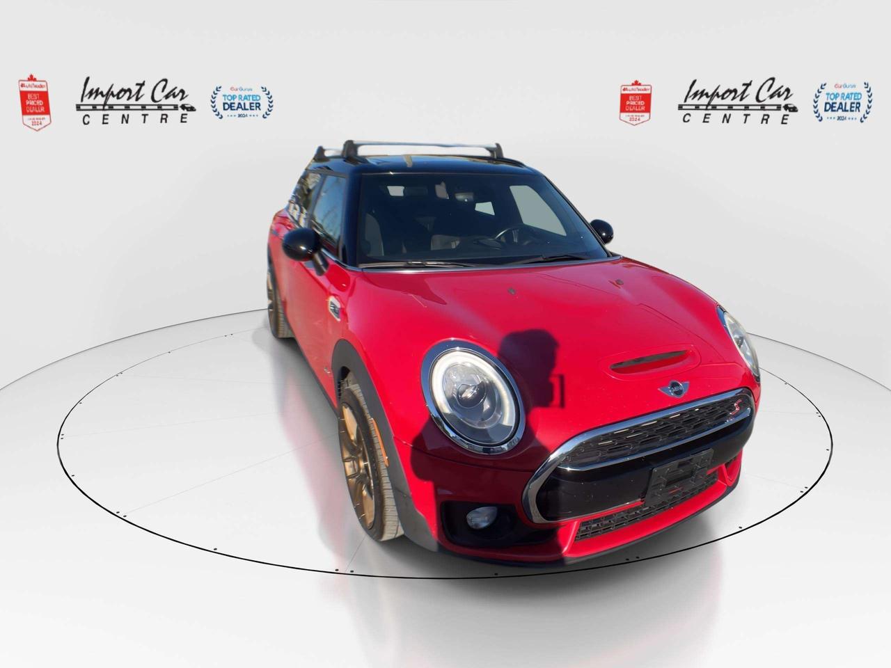 2018 MINI Cooper Clubman Cooper S ALL4 COOPER S, 6 SPEED!!  PANO.ROOF, HTD. SEATS, HARMAN KARDON SOUND, BK. CAM, ALLOYS Photo2