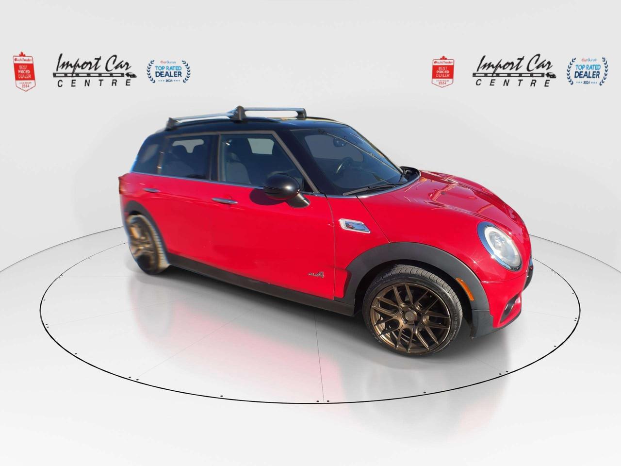 2018 MINI Cooper Clubman Cooper S ALL4 COOPER S, 6 SPEED!!  PANO.ROOF, HTD. SEATS, HARMAN KARDON SOUND, BK. CAM, ALLOYS Photo5
