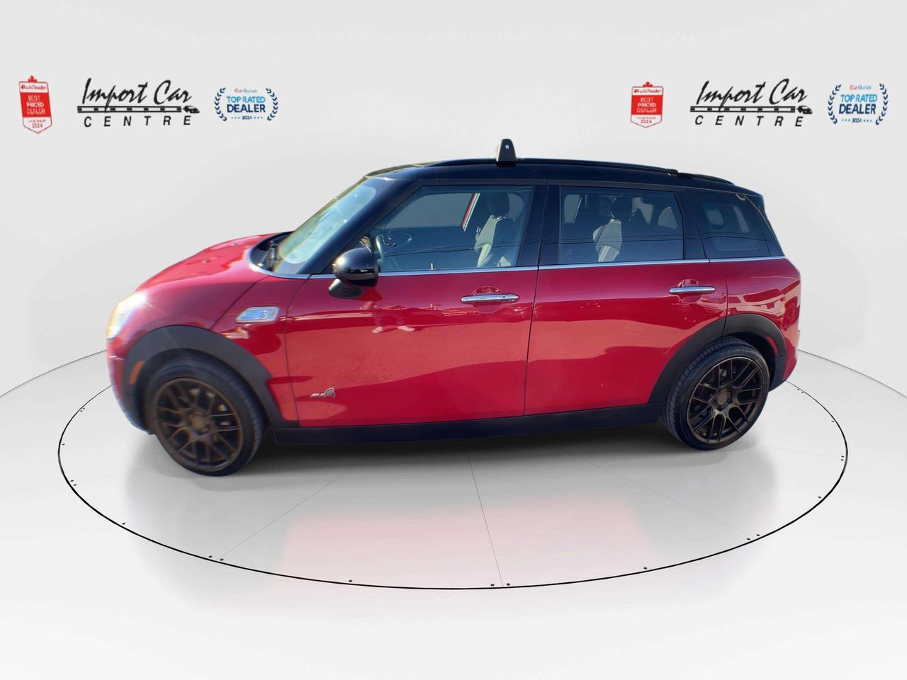 2018 MINI Cooper Clubman Cooper S ALL4 COOPER S, 6 SPEED!!  PANO.ROOF, HTD. SEATS, HARMAN KARDON SOUND, BK. CAM, ALLOYS Photo4