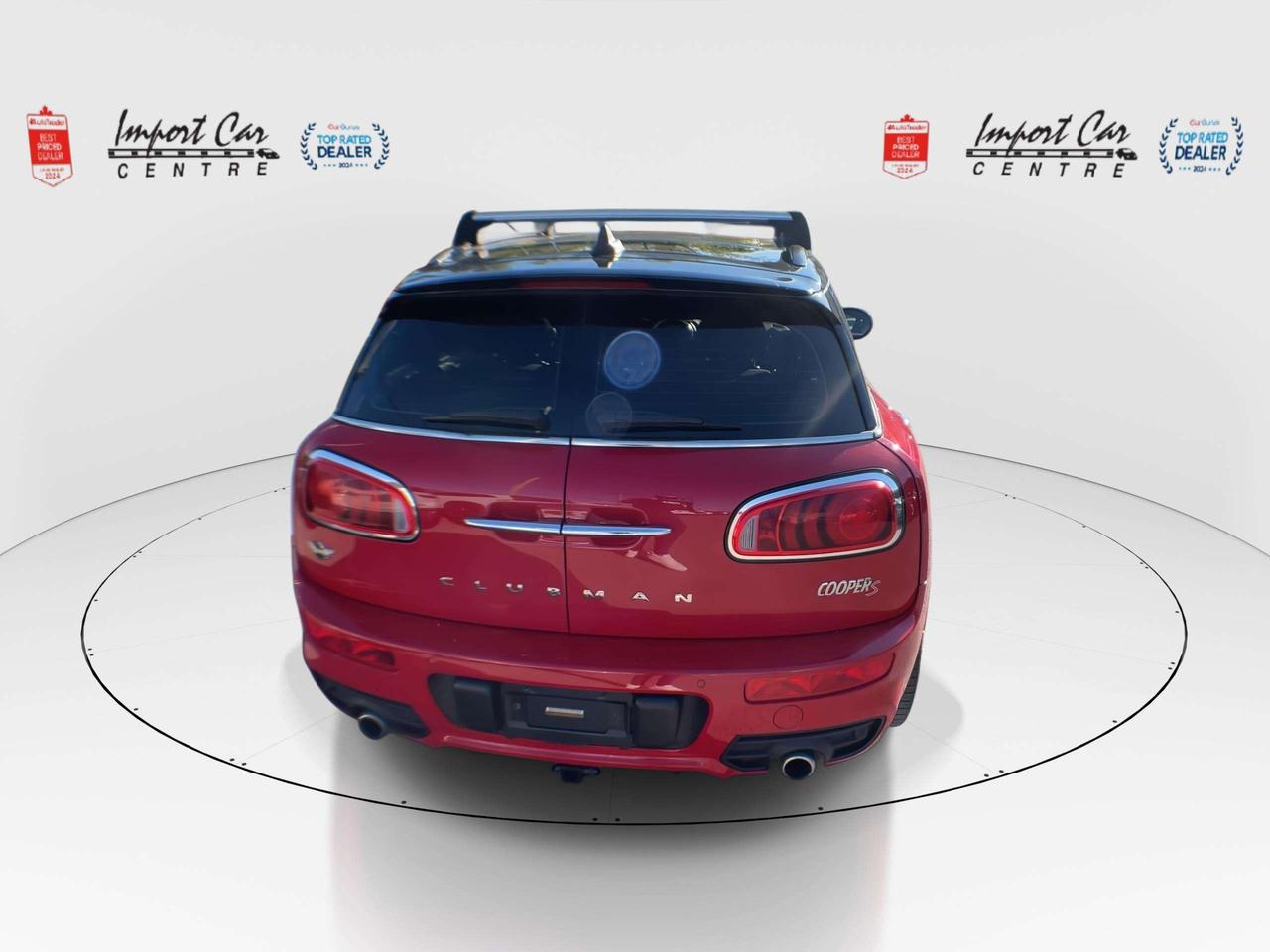 2018 MINI Cooper Clubman Cooper S ALL4 COOPER S, 6 SPEED!!  PANO.ROOF, HTD. SEATS, HARMAN KARDON SOUND, BK. CAM, ALLOYS Photo