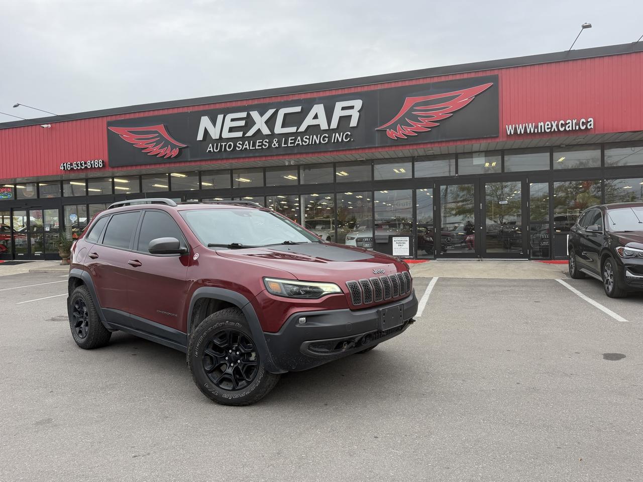 2021 Jeep Cherokee TRAILHAWK ELITE 4X4 LEATHER SUNROOF NAV B/SPOT CAM
