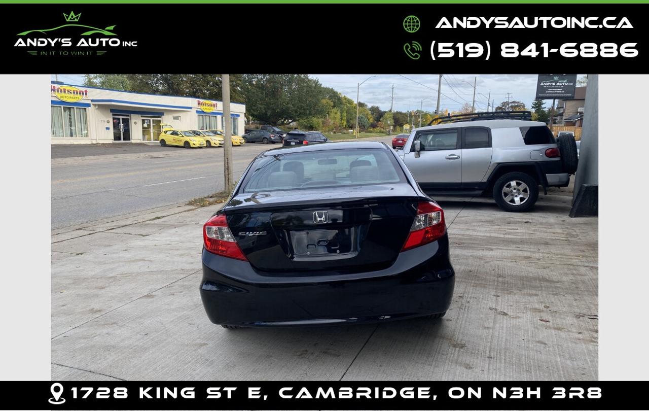 2012 Honda Civic ! SUNROOF ! POWER WINDOWS ! KEYLESS ENTRY ! EX ! SUNROOF ! POWER WINDOWS ! KEYLESS ENTRY ! Photo