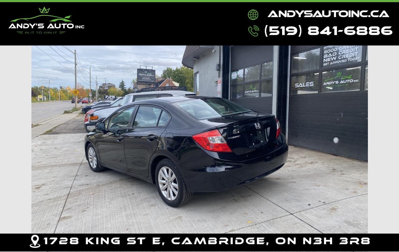2012 Honda Civic ! SUNROOF ! POWER WINDOWS ! KEYLESS ENTRY ! EX ! SUNROOF ! POWER WINDOWS ! KEYLESS ENTRY ! Photo