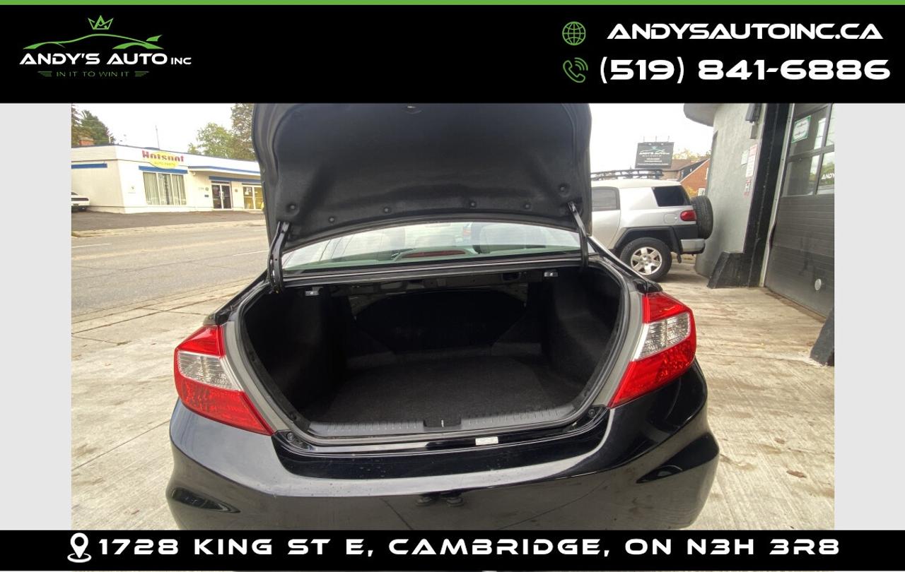 2012 Honda Civic ! SUNROOF ! POWER WINDOWS ! KEYLESS ENTRY ! EX ! SUNROOF ! POWER WINDOWS ! KEYLESS ENTRY ! Photo