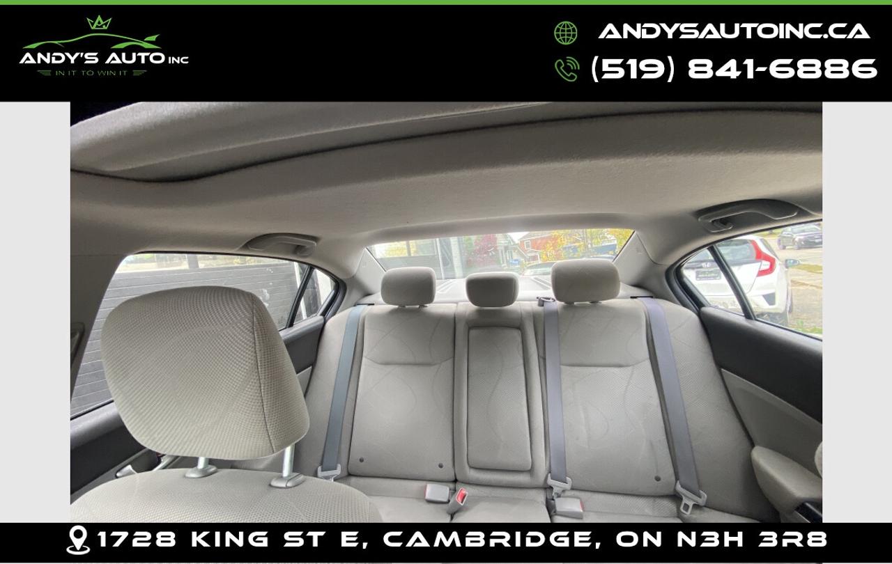 2012 Honda Civic ! SUNROOF ! POWER WINDOWS ! KEYLESS ENTRY ! EX ! SUNROOF ! POWER WINDOWS ! KEYLESS ENTRY ! Photo