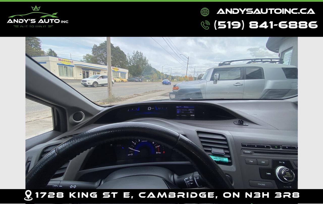2012 Honda Civic ! SUNROOF ! POWER WINDOWS ! KEYLESS ENTRY ! EX ! SUNROOF ! POWER WINDOWS ! KEYLESS ENTRY ! Photo