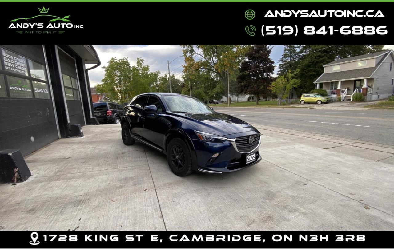 2022 Mazda CX-3 GT ! AWD ! NAV ! BLUETOOTH ! MEMORY SEATS ! B GT ! AWD ! NAV ! BLUETOOTH ! MEMORY SEATS ! BACKUP Photo