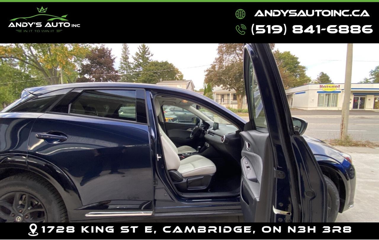 2022 Mazda CX-3 GT ! AWD ! NAV ! BLUETOOTH ! MEMORY SEATS ! B GT ! AWD ! NAV ! BLUETOOTH ! MEMORY SEATS ! BACKUP Photo