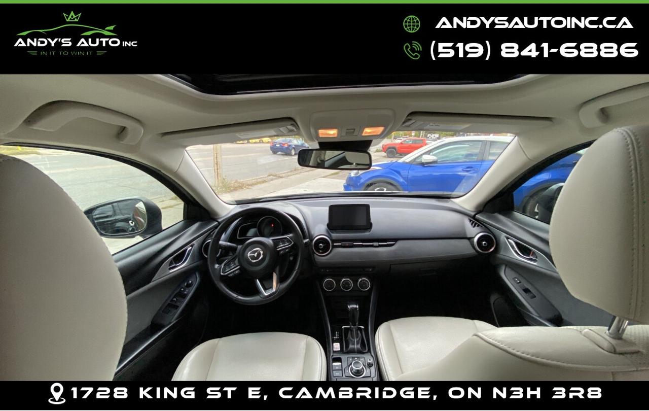 2022 Mazda CX-3 GT ! AWD ! NAV ! BLUETOOTH ! MEMORY SEATS ! B GT ! AWD ! NAV ! BLUETOOTH ! MEMORY SEATS ! BACKUP Photo