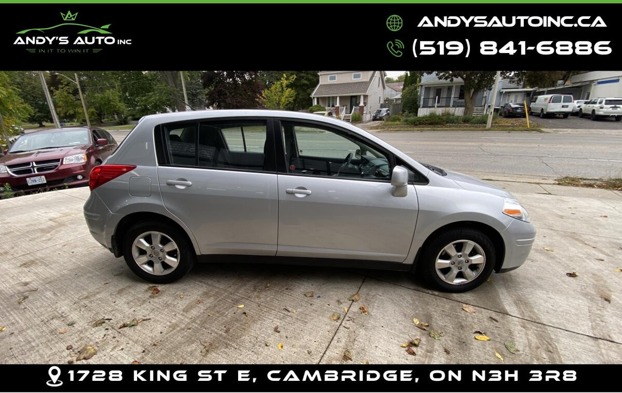 2012 Nissan Versa HB ! NO ACCIDENTS ! LOW KM ! POWER WINDOWS ! SL ! NO ACCIDENTS ! LOW KM ! POWER WINDOWS ! KEYLE Photo