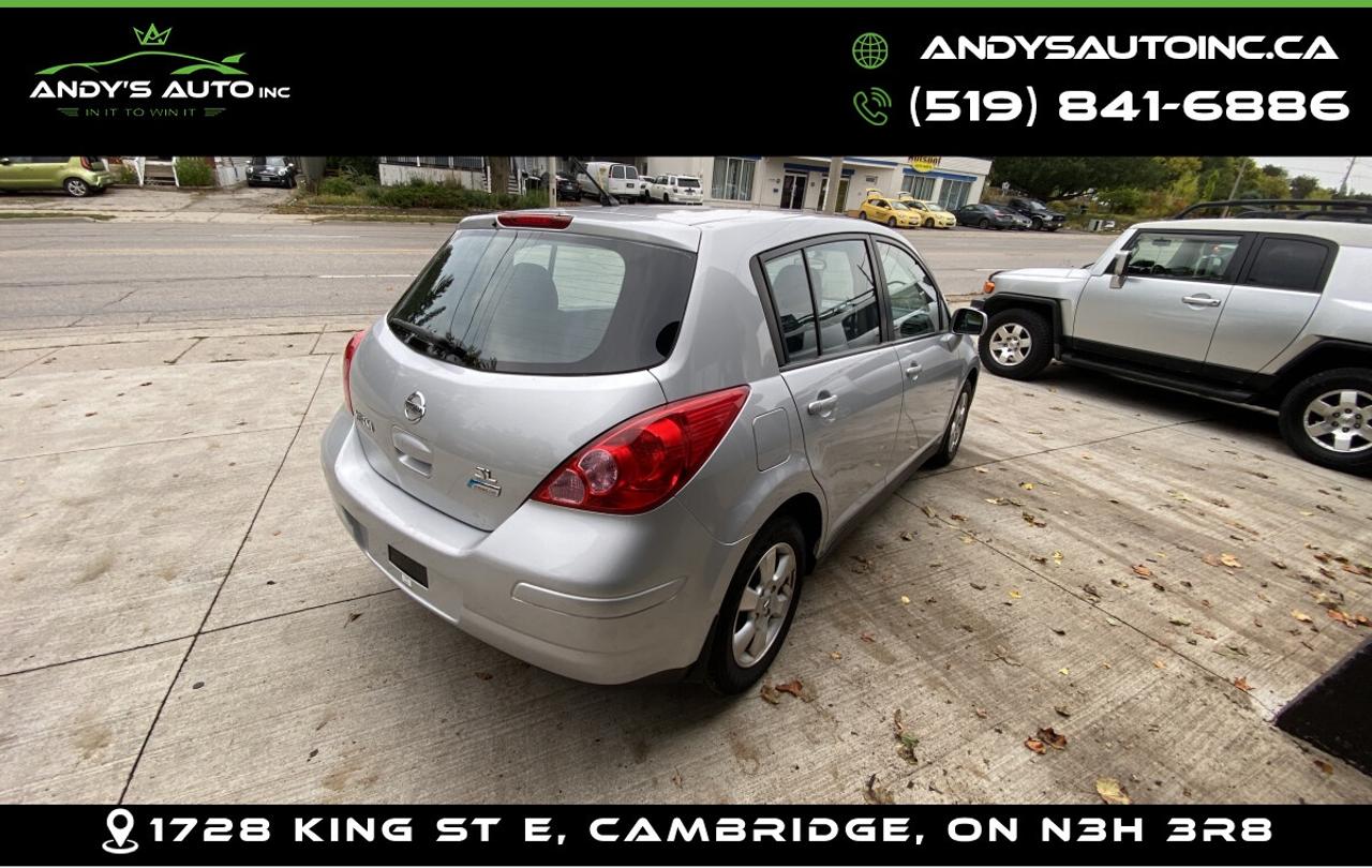 2012 Nissan Versa HB ! NO ACCIDENTS ! LOW KM ! POWER WINDOWS ! SL ! NO ACCIDENTS ! LOW KM ! POWER WINDOWS ! KEYLE Photo4