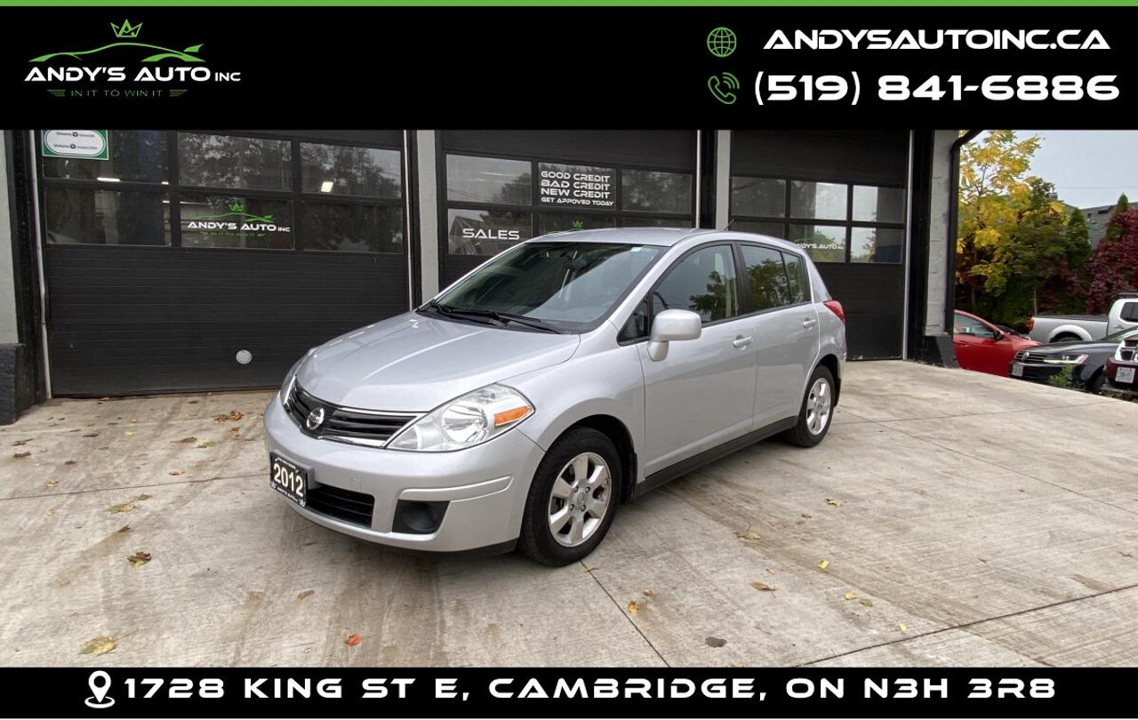 2012 Nissan Versa HB ! NO ACCIDENTS ! LOW KM ! POWER WINDOWS ! SL ! NO ACCIDENTS ! LOW KM ! POWER WINDOWS ! KEYLE Photo0