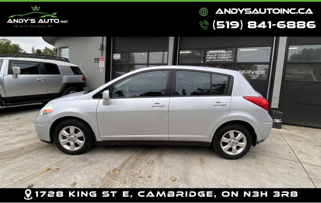 2012 Nissan Versa HB ! NO ACCIDENTS ! LOW KM ! POWER WINDOWS ! SL ! NO ACCIDENTS ! LOW KM ! POWER WINDOWS ! KEYLE Photo