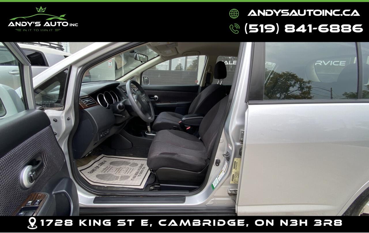 2012 Nissan Versa HB ! NO ACCIDENTS ! LOW KM ! POWER WINDOWS ! SL ! NO ACCIDENTS ! LOW KM ! POWER WINDOWS ! KEYLE Photo