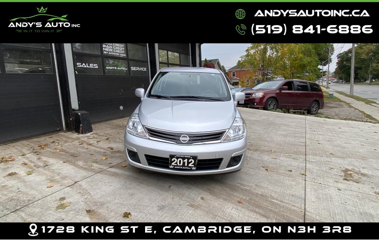2012 Nissan Versa HB ! NO ACCIDENTS ! LOW KM ! POWER WINDOWS ! SL ! NO ACCIDENTS ! LOW KM ! POWER WINDOWS ! KEYLE Photo1