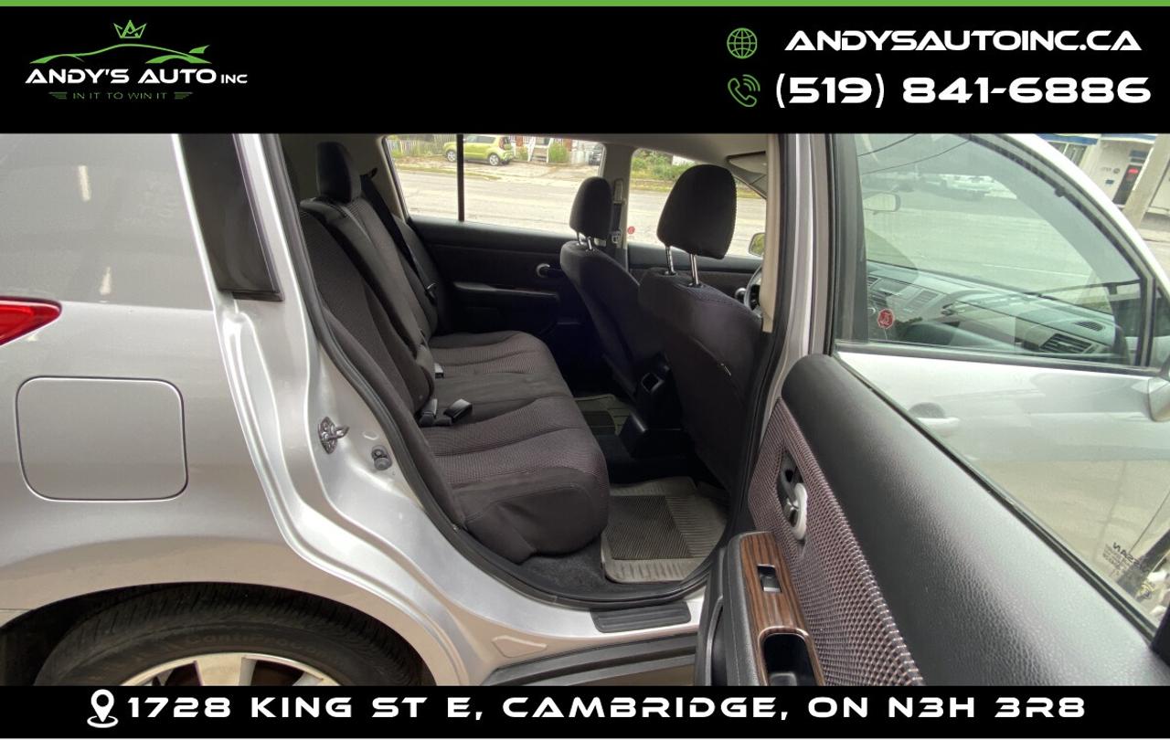 2012 Nissan Versa HB ! NO ACCIDENTS ! LOW KM ! POWER WINDOWS ! SL ! NO ACCIDENTS ! LOW KM ! POWER WINDOWS ! KEYLE Photo