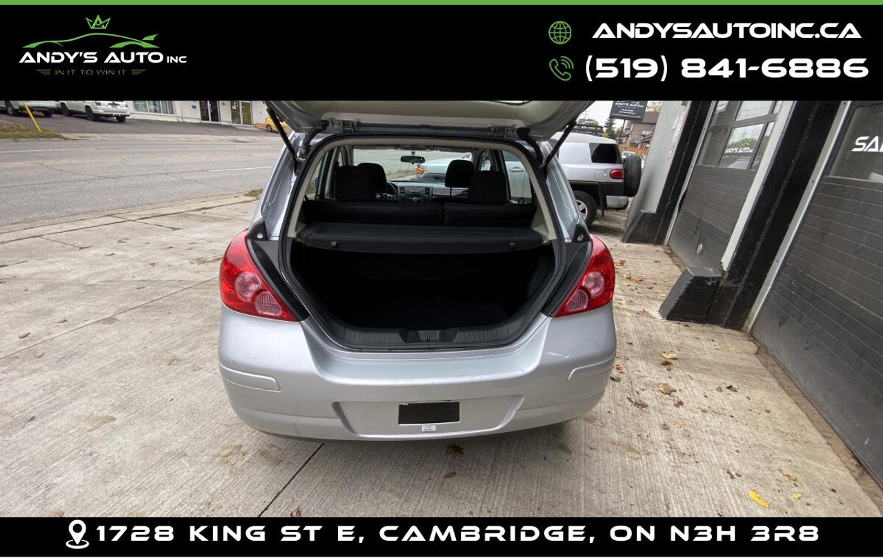 2012 Nissan Versa HB ! NO ACCIDENTS ! LOW KM ! POWER WINDOWS ! SL ! NO ACCIDENTS ! LOW KM ! POWER WINDOWS ! KEYLE Photo