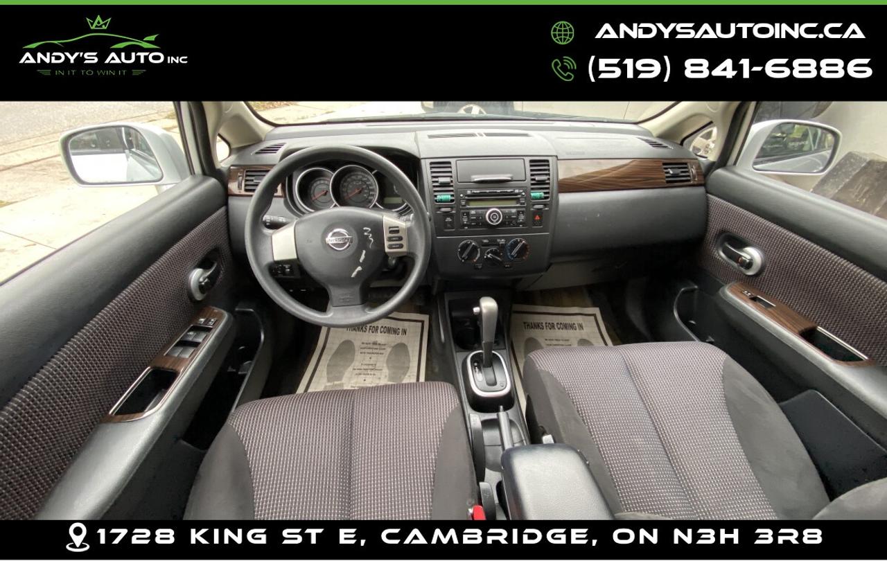 2012 Nissan Versa HB ! NO ACCIDENTS ! LOW KM ! POWER WINDOWS ! SL ! NO ACCIDENTS ! LOW KM ! POWER WINDOWS ! KEYLE Photo