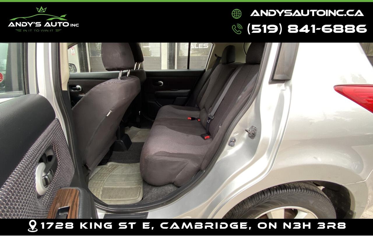 2012 Nissan Versa HB ! NO ACCIDENTS ! LOW KM ! POWER WINDOWS ! SL ! NO ACCIDENTS ! LOW KM ! POWER WINDOWS ! KEYLE Photo