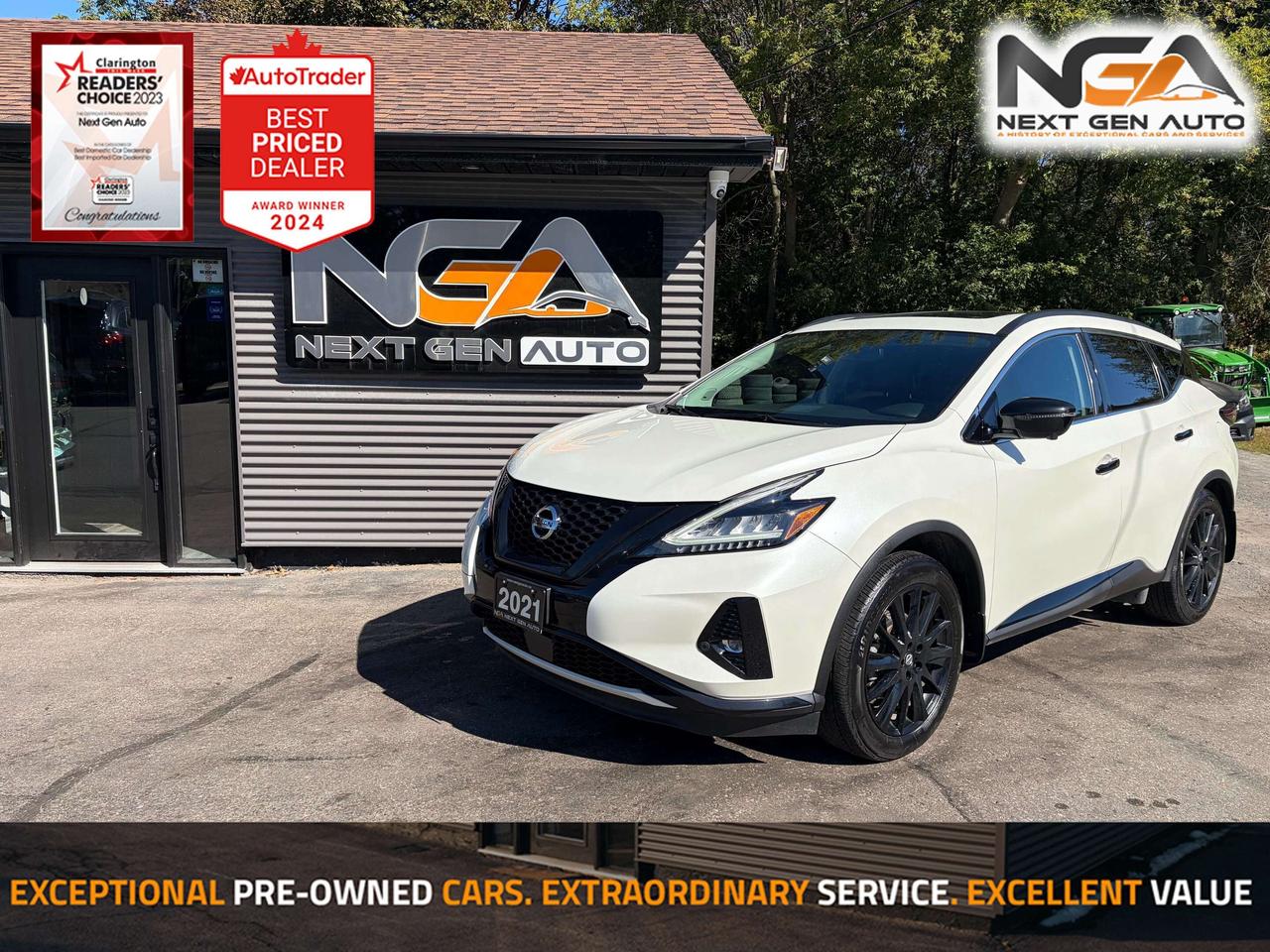 2021 Nissan Murano SL AWD Midnight Edition Leather Pano Roof Photo0