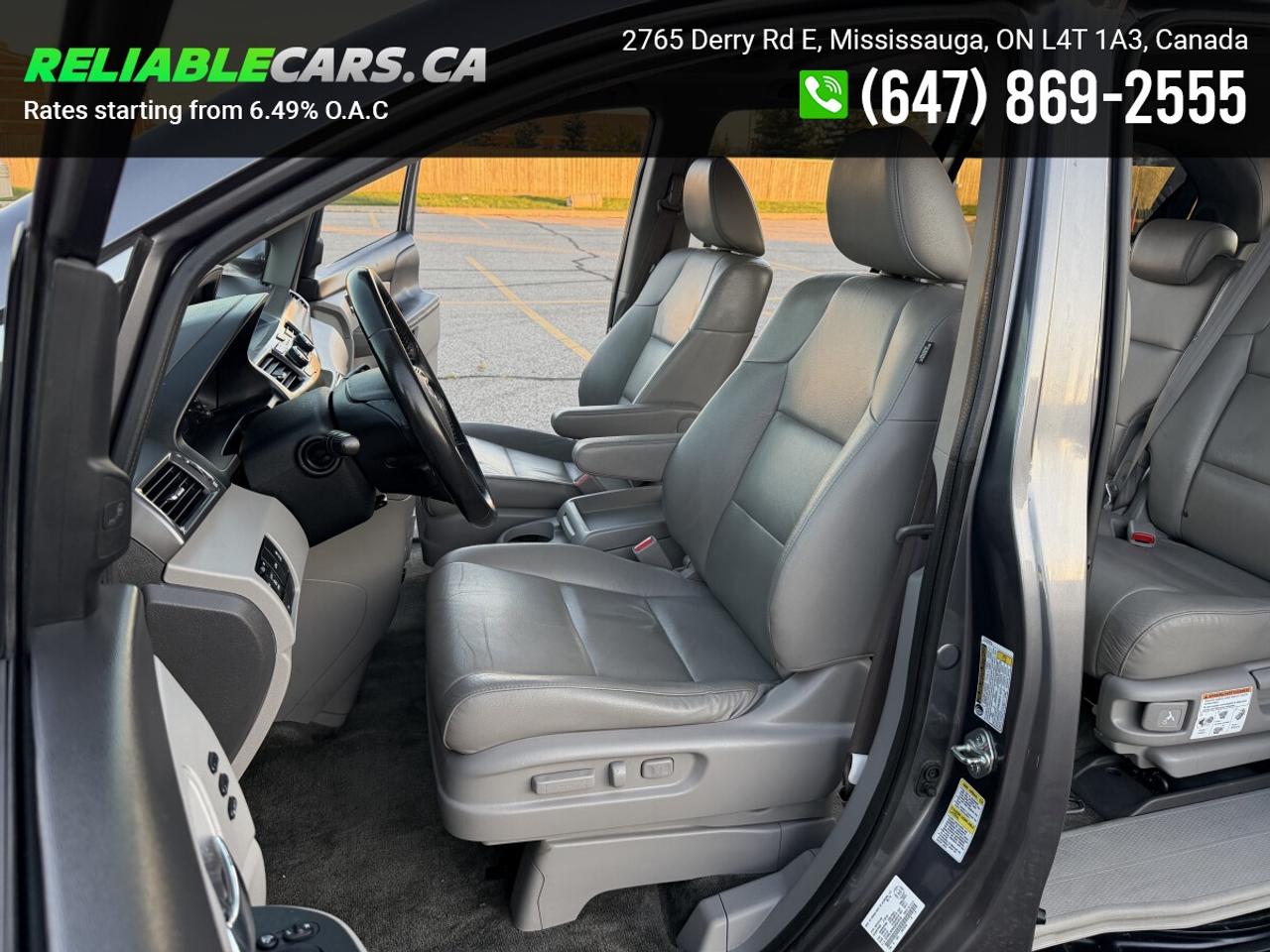 2016 Honda Odyssey TOURING | No-Accident | Pwr Doors | Leather | Dvd Photo5