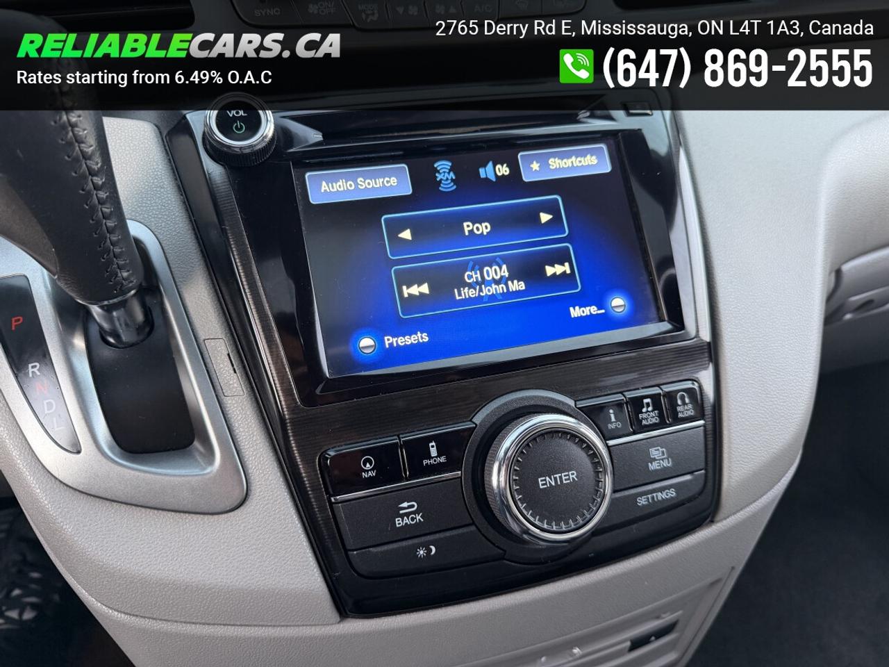 2016 Honda Odyssey TOURING | No-Accident | Pwr Doors | Leather | Dvd Photo