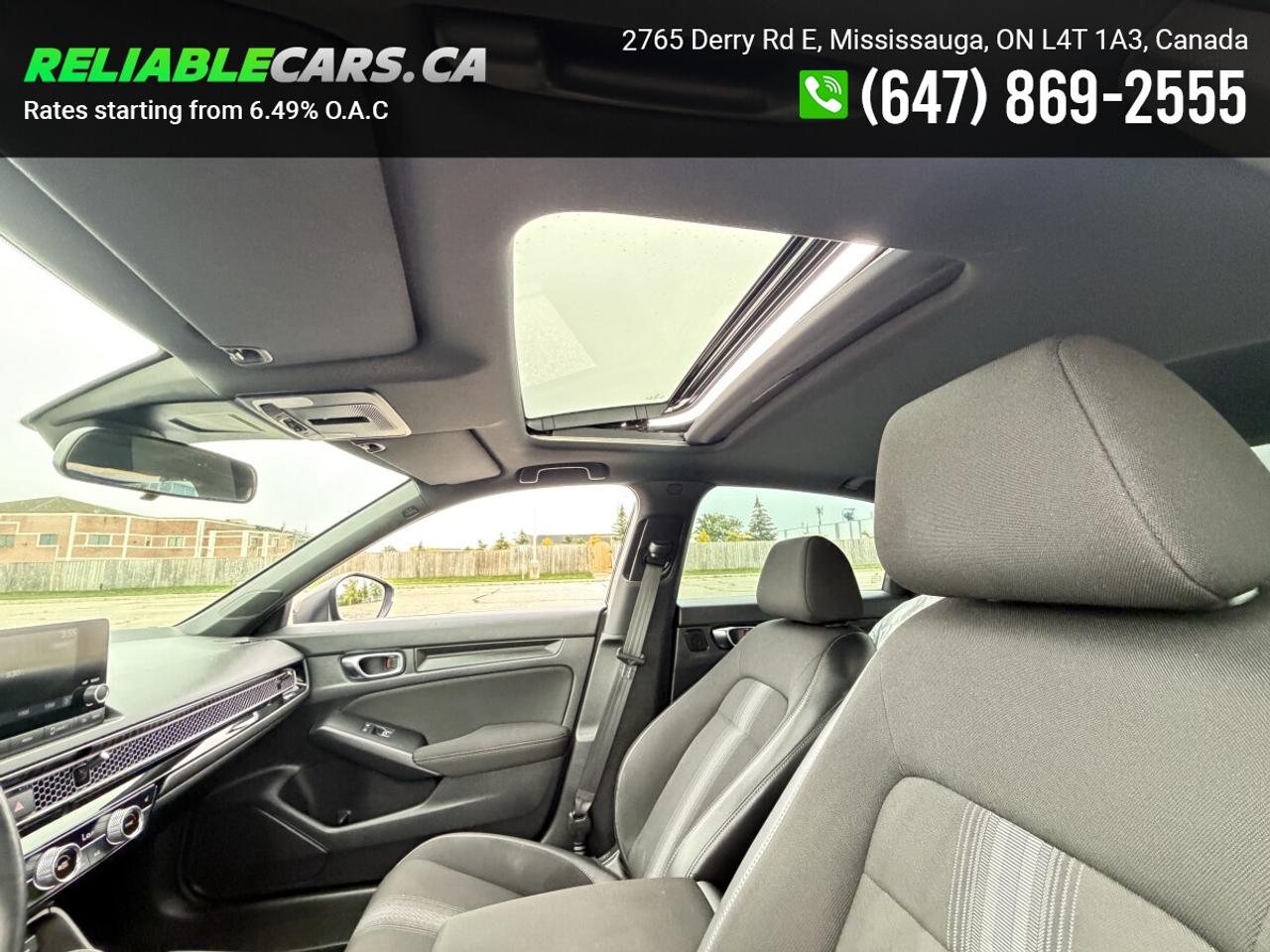 2022 Honda Civic SPORT | No-Accident | Sunroof | Fully Loaded Photo