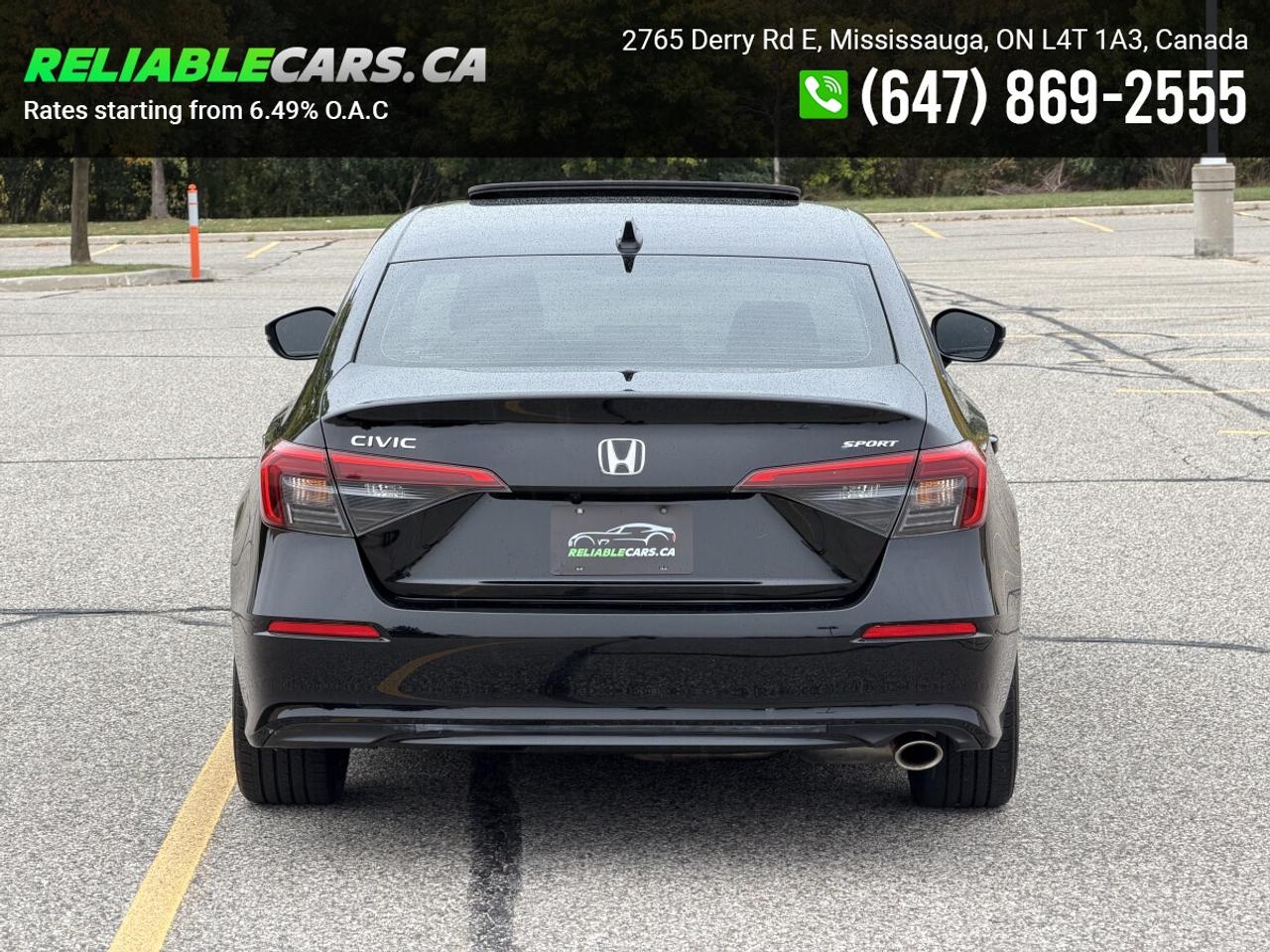 2022 Honda Civic SPORT | No-Accident | Sunroof | Fully Loaded Photo