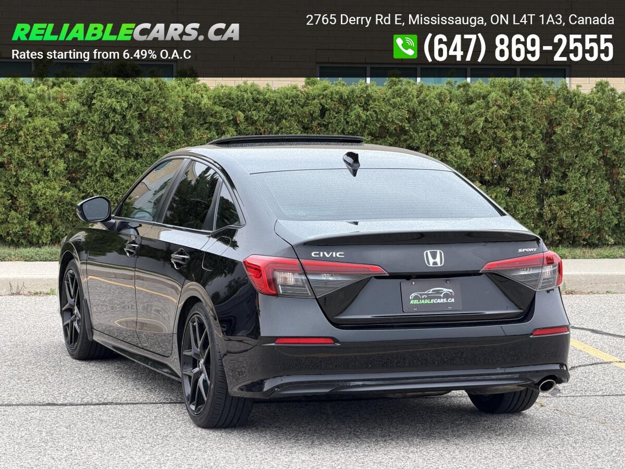 2022 Honda Civic SPORT | No-Accident | Sunroof | Fully Loaded Photo