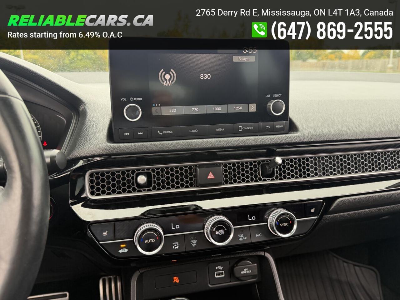 2022 Honda Civic SPORT | No-Accident | Sunroof | Fully Loaded Photo