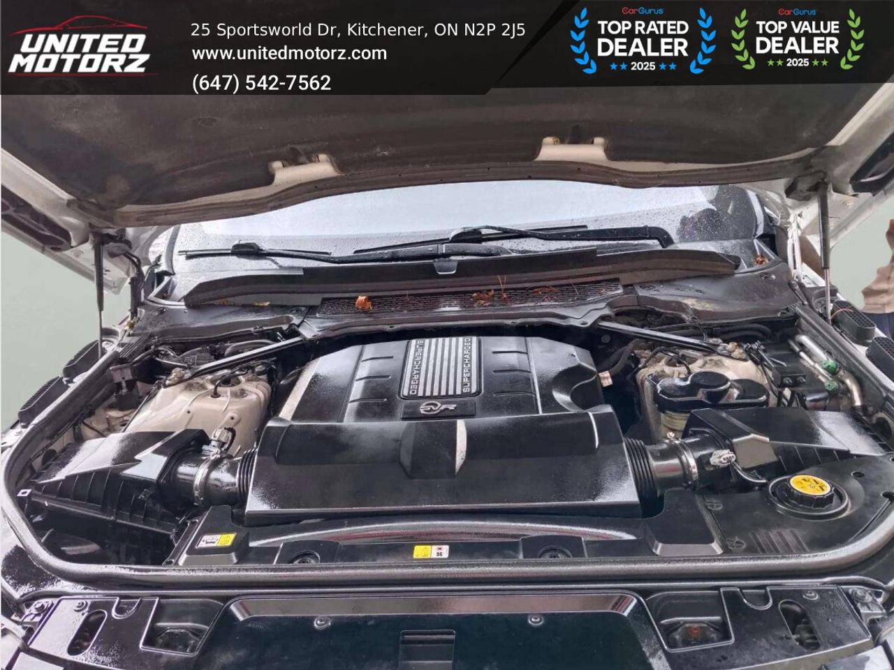 2016 Land Rover Range Rover Sport SVR 5L V8 550 hp 4WD~CERTIFIED~NO ACCID Photo
