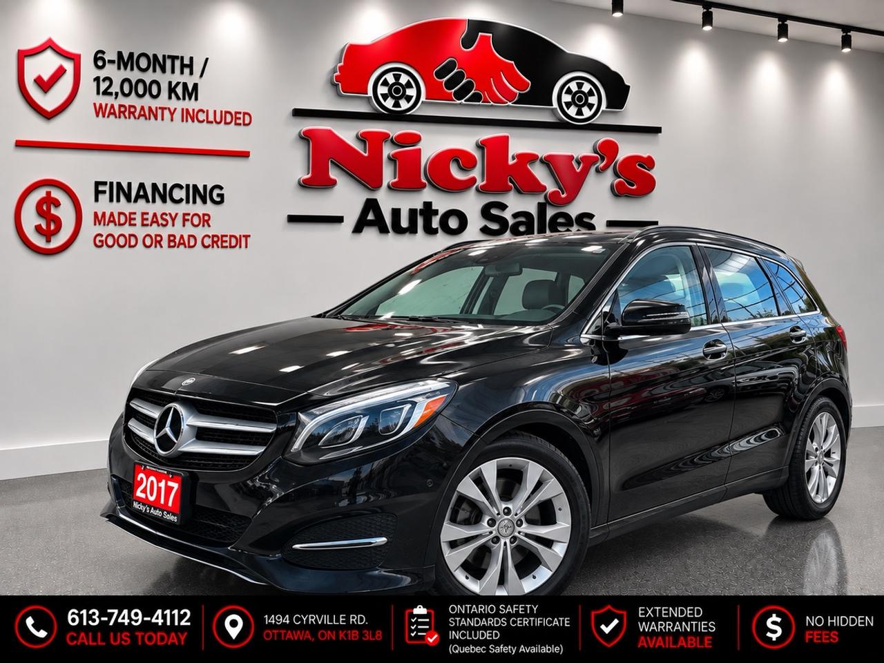 2017 Mercedes-Benz B-Class B250 4MATIC - SPORTS TOURER - NAVI - R.CAM - SUNROOF! Photo0