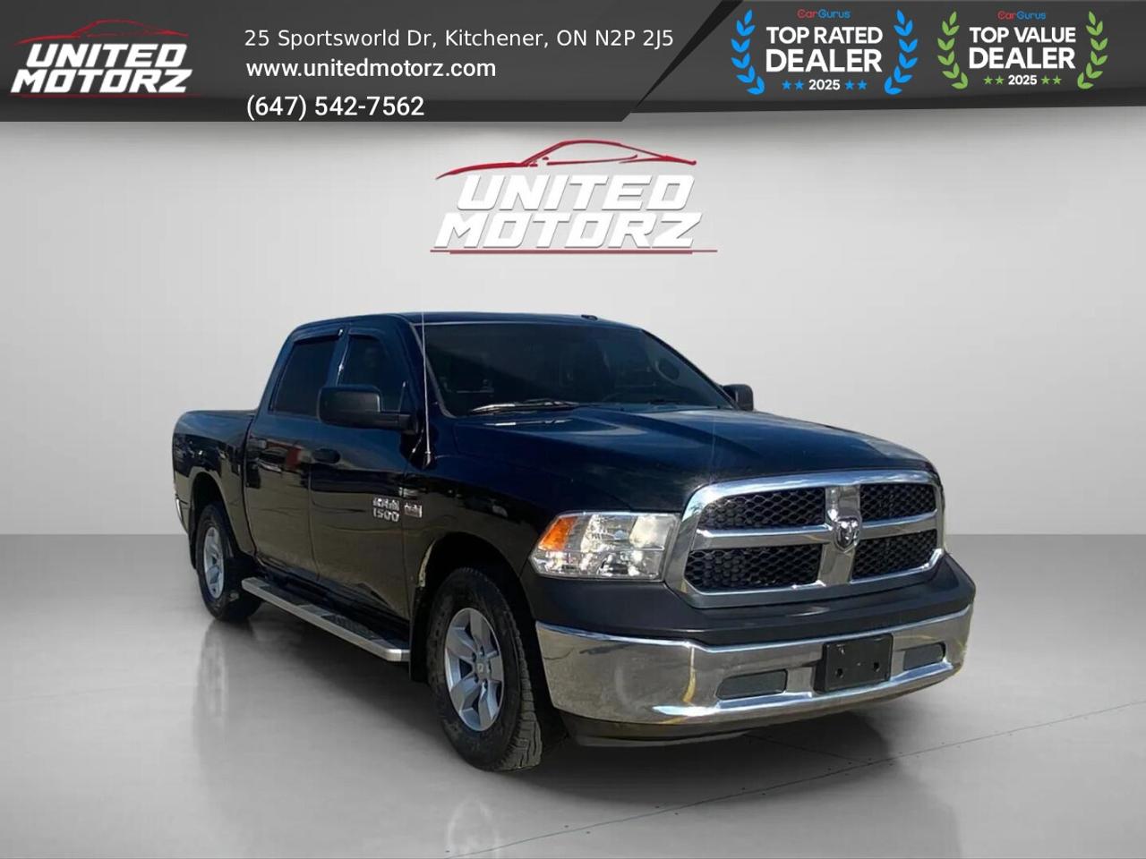 2017 RAM 1500 HEMI 5.7L CREW CAB 140.5" 4WD V8~CERTIFIED~ Photo