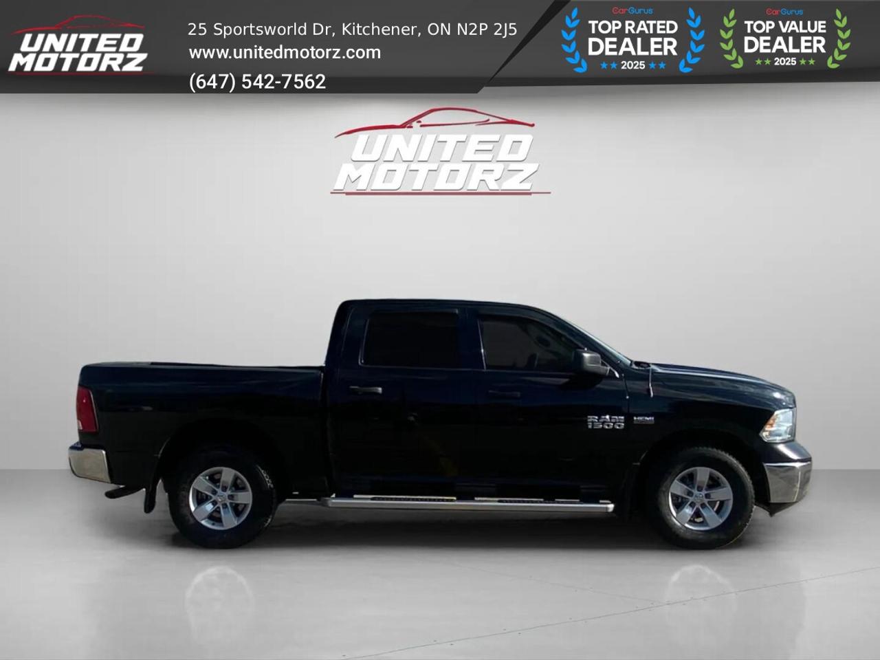 2017 RAM 1500 HEMI 5.7L CREW CAB 140.5" 4WD V8~CERTIFIED~ Photo