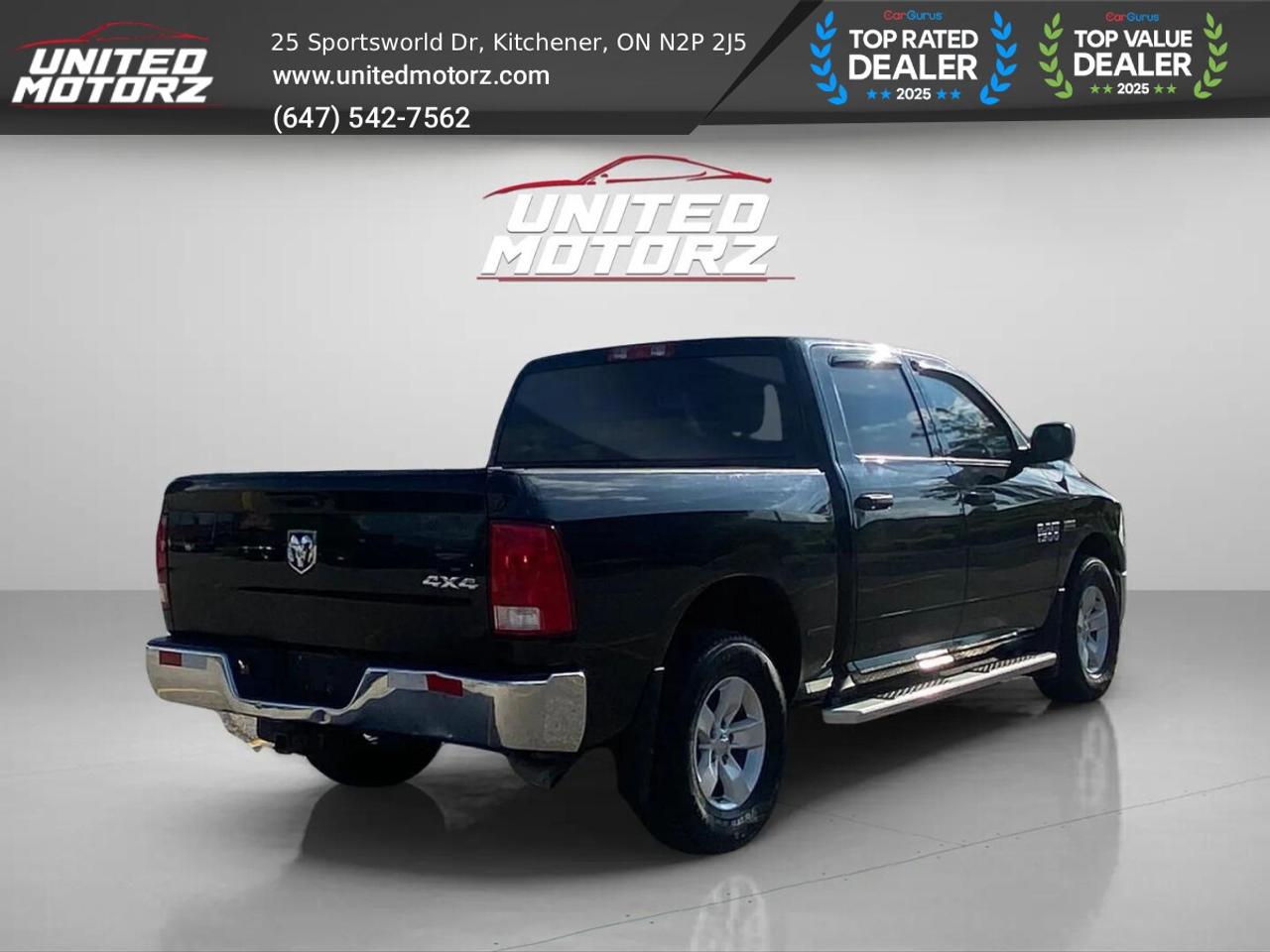2017 RAM 1500 HEMI 5.7L CREW CAB 140.5" 4WD V8~CERTIFIED~ Photo